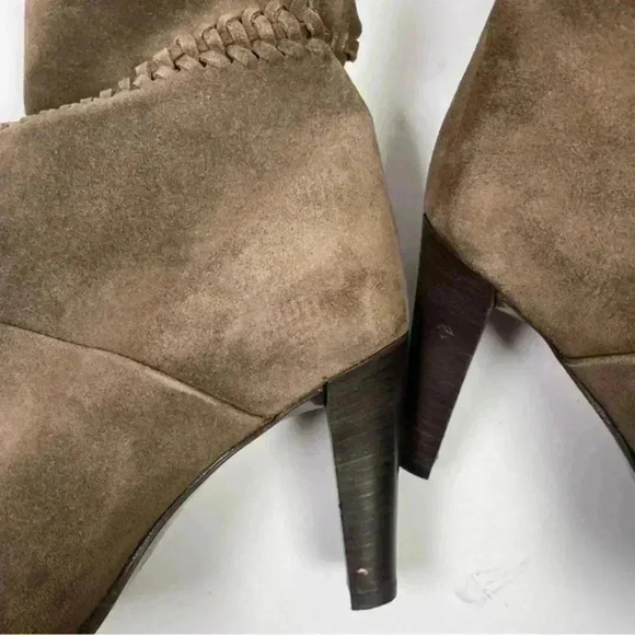 Vintage Coach Brown Suede Vintage Jae Knee High‎ Heeled Boot - Picture 7 of 11